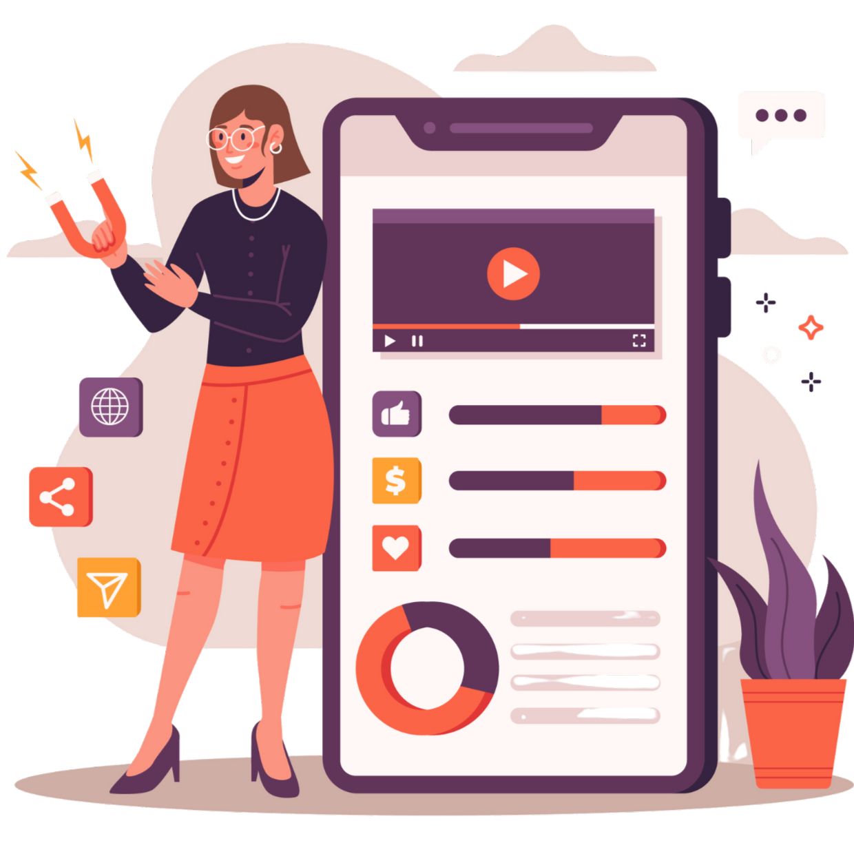 Blue Illustration Technology Development Webinar Poster 4